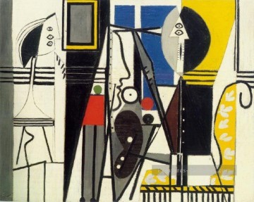  artist - L’artiste et son modèle 1928 cubiste Pablo Picasso